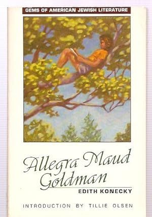 Image du vendeur pour Allegra Maud Goldman (Gems of American-Jewish Literature Series) mis en vente par biblioboy