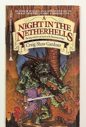Seller image for A NIGHT IN THE NETHERHELLS [THE LONG-AWAITED CONCLUSION TO THE EBENEZUM TRILOGY!] for sale by biblioboy