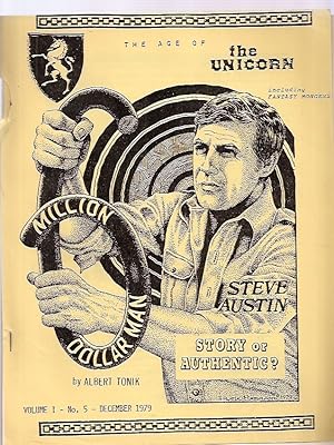 Seller image for The Age of the Unicorn [Including Fantasy Mongers] Volume I No. 5 December 1979 for sale by biblioboy