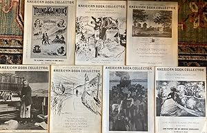 Bild des Verkufers fr The American Book Collector 1971 January, February, March, Summer, September, October, November/December zum Verkauf von biblioboy