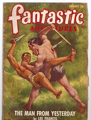 Immagine del venditore per Fantastic Adventures August 1948 Volume 10 Number 8 venduto da biblioboy