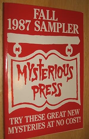 Immagine del venditore per Mysterious Press Fall 1987 Sampler venduto da biblioboy