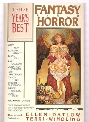 Imagen del vendedor de The Year's Best Fantasy and Horror: Third Annual Collection a la venta por biblioboy