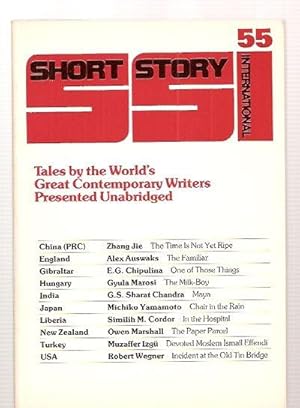 Bild des Verkufers fr Short Story International #55 Volume 10 Number 55, April 1986 Tales by the World's Great Contemporary Writers Presented Unabridged zum Verkauf von biblioboy