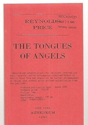 Seller image for THE TONGUES OF ANGELS for sale by biblioboy