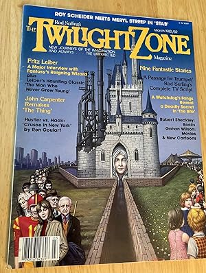 Bild des Verkufers fr Rod Serling's The Twilight Zone Magazine March 1982 Volume 1 Number 12 zum Verkauf von biblioboy
