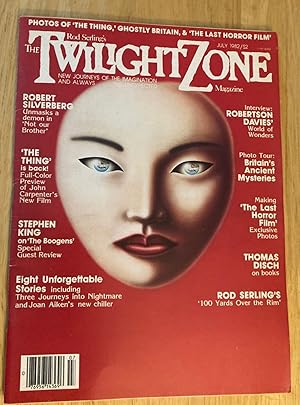 Seller image for Rod Serling's The Twilight Zone Magazine July 1982 Volume 2 Number 4 for sale by biblioboy