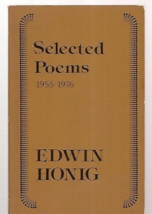 Seller image for SELECTED POEMS [1955-1976] for sale by biblioboy