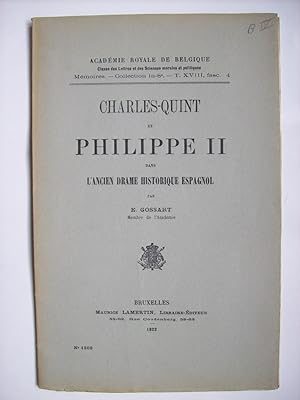 Charles-Quint et Philippe II dans l'ancien drame historique espagnol.