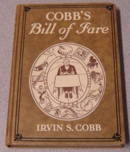 Seller image for Cobb's Bill Of Fare for sale by Books of Paradise
