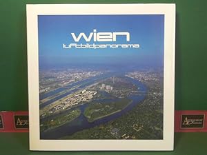 Seller image for Wien-Luftbildpanorama. - Vienna aerial panorama. - Text in deutsch und english. for sale by Antiquariat Deinbacher