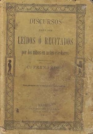 DISCURSOS PARA SER LEIDOS O RECITADOS