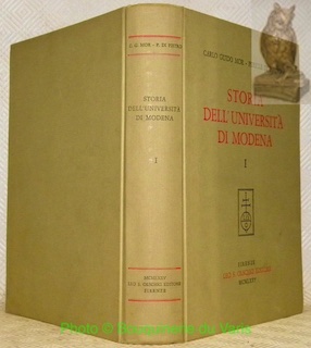 Seller image for Storia dell'Universit di Modena. I. for sale by Bouquinerie du Varis