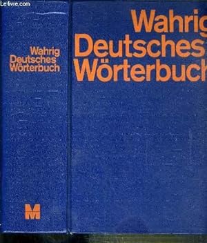 Seller image for DEUTCHES WORTERBUCH - MIT EINEM, LEXIKON DER DEUTSCHEN SPRACHLEHRE / TEXTE EN ALLEMAND for sale by Le-Livre
