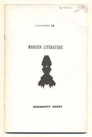Serendipity Books Catalogue 18: Modern Literature