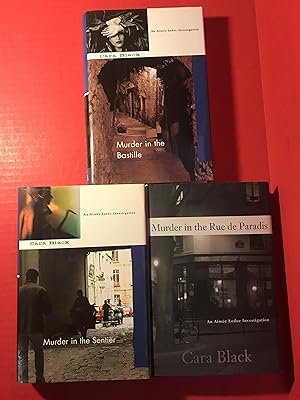 Seller image for Murder in the Bastile (Signed), Murder in the Rue De Paradis, Murder in the Sentier 3 Volumes for sale by COVENANT HERITAGE LIBRIS