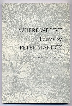 Bild des Verkufers fr Where We Live: Poems zum Verkauf von Between the Covers-Rare Books, Inc. ABAA