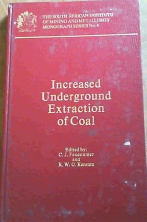 Immagine del venditore per Increased Underground Extraction of Coal: The South African Institute of Mining and Metallurgy Monograph Series No. 4 venduto da Chapter 1