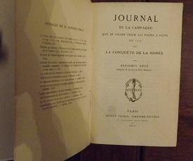 Journal de la campagne que le grand Vesir Ali Pacha a faite en 1715 pour la conquête de la Morée.