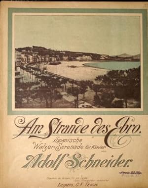 Am Strand des Ebro. Spanischer Walzer Serenade für Klavier