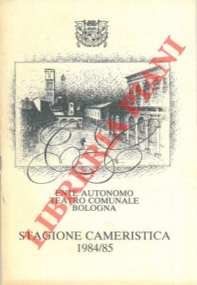 Stagione cameristica. 1984/85.