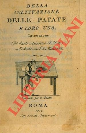 Della coltivazione delle patate e loro uso. Istruzione.