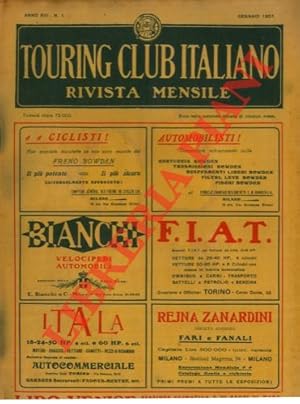 Touring Club Italiano. Rivista mensile.