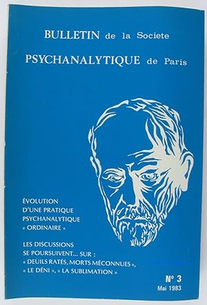 Bulletin de la Société psychanalytique de Paris n°3 Evolution d'une pratique psychanalytique "ord...