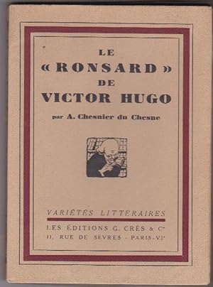 Le Ronsard De Victor Hugo