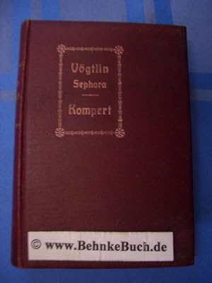 Bild des Verkufers fr Sephora : Novelle. zum Verkauf von Antiquariat BehnkeBuch