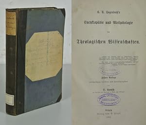Bild des Verkufers fr K.R. Hagenbach's Encyklopdie und Methodologie der theologischen Wissenschaften. zum Verkauf von Antiquariat Bookfarm