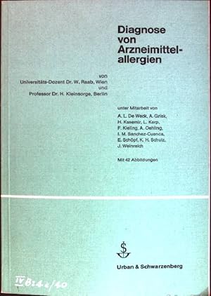 Seller image for Diagnose von Arzneimittelallergien for sale by books4less (Versandantiquariat Petra Gros GmbH & Co. KG)