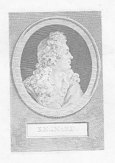 Bild des Verkufers fr Portrt. Brustbild im Profil nach rechts. Kupferstich von Renouard, 17 x 12 cm, um 1820. zum Verkauf von Antiquariat Michael Eschmann
