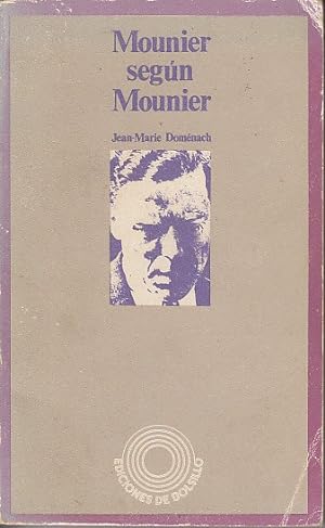 Immagine del venditore per MOUNIER SEGN MOUNIER venduto da Librera Vobiscum