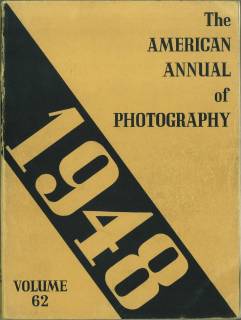 Bild des Verkufers fr The American Annual of Photography 1948. Volume Sixty-Two. zum Verkauf von Antiquariat Weinek