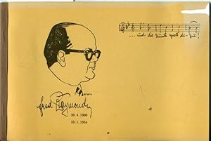 Bild des Verkufers fr Fred Raymond 20.04.1900-10.01.1954. Und die Musik spielt da-zu! zum Verkauf von Antiquariat am Flughafen
