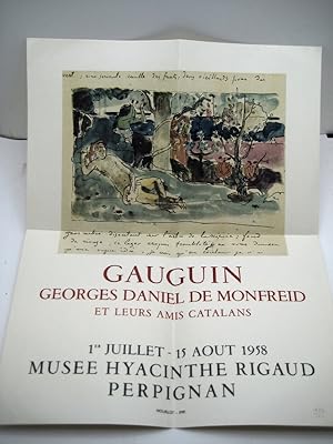 Paul Gauguin - G. D. de Monfreid et leurs amis. Ausst. Perpignan, Musee Hyacinthe Rigaud 1958.