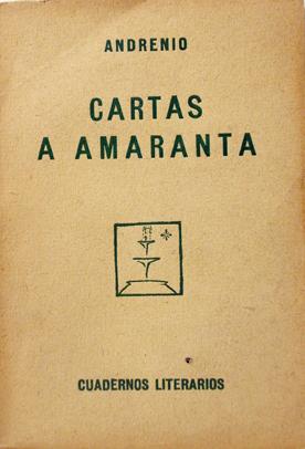 Imagen del vendedor de Cartas a Amaranta a la venta por Laila Books