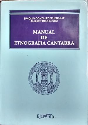 Imagen del vendedor de Manual de Etnografa Cantabra a la venta por Librera Monte Sarmiento