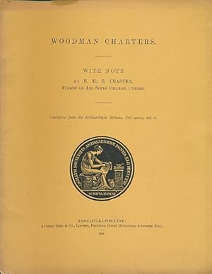 Image du vendeur pour Woodman Charters. Overprint from Archaeologia Aeliana 3rd Series Volume V mis en vente par Barter Books Ltd