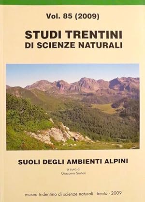 Seller image for Suoli degli ambienti alpini.: Studi trentini di scienze naturali: Acta biologica; 85. for sale by Studio Bibliografico Adige