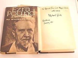 Bild des Verkufers fr Ezra Pound - A Close-up. Presentation copy. zum Verkauf von Antiquariat an der Uni Muenchen