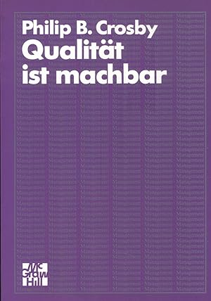 Seller image for Qualitt ist machbar for sale by Paderbuch e.Kfm. Inh. Ralf R. Eichmann