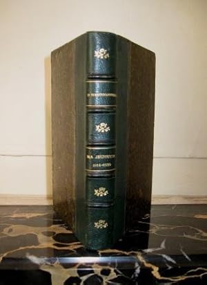 Imagen del vendedor de Ma jeunesse 1814-1830 Souvenirs Cinquime dition a la venta por LES TEMPS MODERNES