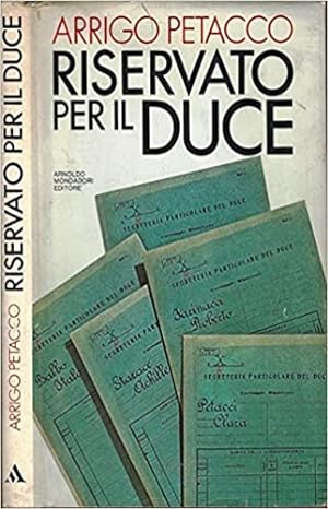 Immagine del venditore per Riservato per il duce. I segreti del regime conservati nell'archivio personale di Mussolini. venduto da FIRENZELIBRI SRL