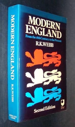 Seller image for MODERN ENGLAND - From The Eighteenth Century To The Present for sale by A Book for all Reasons, PBFA & ibooknet