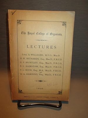 Lectures for 1909