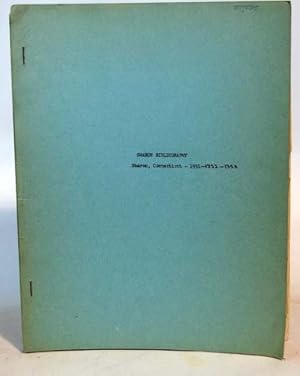 A Sharon Bibliography Based On The Sawtell Collection and Other Material in the Hotchkiss Library