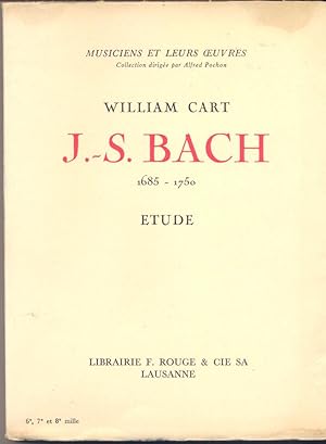 J .S .Bach. 1685-1750. Etude