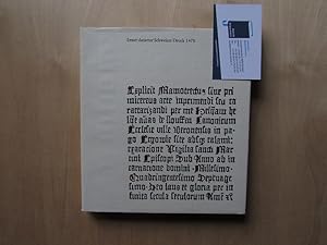 Imagen del vendedor de Erster datierter Schweizer Druck - Gedenkschrift zur 500-Jahr-Feier in Beromnster 1470-1970 a la venta por Bookstore-Online